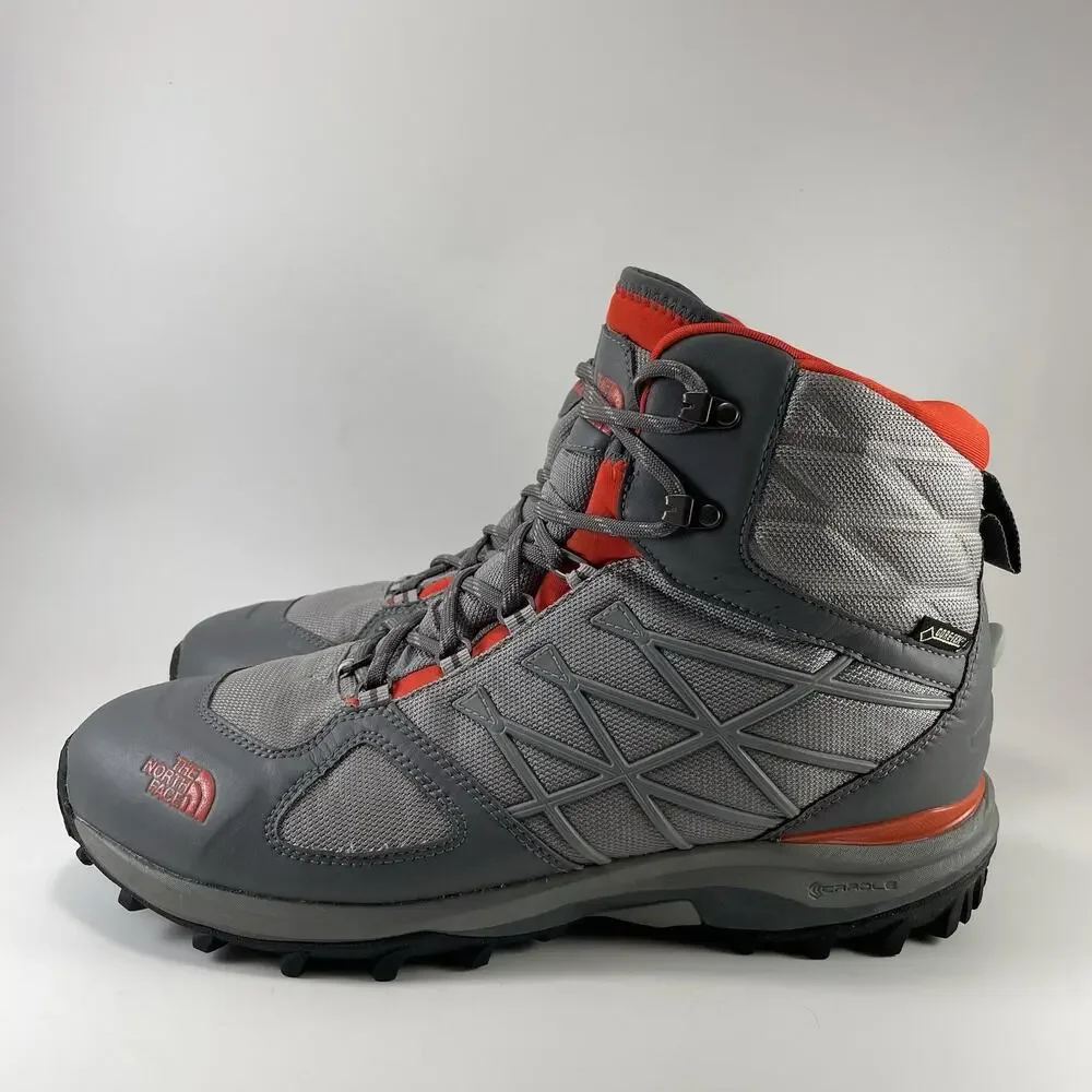 The North Face Ultra Fastpack III GTX Boots Mens Size 13 Grey Waterproof Hiking